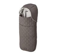 Inglesina Saco Térmico para Silla de Paseo 3 en 1, Interior de Forro Polar Cálido, Exterior Acolchado Resistente al Agua, Capucha Extraíble, Compatible con Arnés de 5 Puntos, 44 x 92 cm, Brown