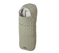 Inglesina Saco Térmico para Silla de Paseo 3 en 1, Interior de Forro Polar Cálido, Exterior Acolchado Resistente al Agua, Capucha Extraíble, Compatible con Arnés de 5 Puntos, 44 x 92 cm, Uni Beige