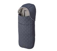 Inglesina Saco Térmico para Silla de Paseo 3 en 1, Interior de Forro Polar Cálido, Exterior Acolchado Resistente al Agua, Capucha Extraíble, Compatible con Arnés de 5 Puntos, 44 x 92 cm, Blue
