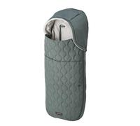 Inglesina Saco Térmico para Silla de Paseo 3 en 1, Interior de Forro Polar Cálido, Exterior Acolchado Resistente al Agua, Capucha Extraíble, Compatible con Arnés de 5 Puntos, 44 x 92 cm, Medium Grey