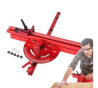 ingletadora de aluminio, telescópica, actualización de de sierra de mesa, de de extensión con telescópica, deslizante de aluminio resistente, medidor de