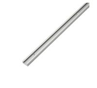 Inglete de ranura en T de aleación de aluminio tipo 19/30/45/75, barra de inglete, mesa deslizante, enrutador, mesa, ranura en T, herramienta de carpintería DIY(19Type Track Silver,400MM)