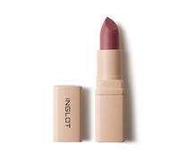 Inglot Creamy Soft Lipstick - Barra de labios cremosa, hidratante y más llena, color intenso, duradero, cobertura total, 4,4 g, 508