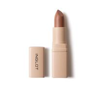 Inglot Creamy Soft Lipstick - Barra de labios cremosa, hidratante y más llena, color intenso, duradero, cobertura total, 4,4 g, 501