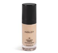 INGLOT HD Perfect Coverup Foundation 71 (LW), Beige Equilibrado, 30 ml | La base de maquillaje modulable unifica el tono de la piel para un acabado natural y de larga duración. Sin alcohol.