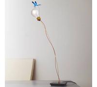 Ingo Maurer lámpara de mesa LED I Ricchi Poveri Bzzzz, azul 60 cm True