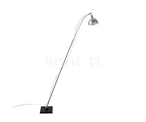 Ingo Maurer Max.Floor LED, negro/aluminio