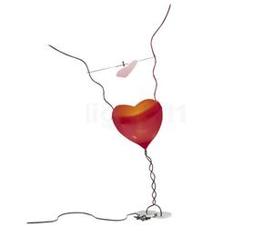 Ingo Maurer One from the Heart LED, rojo