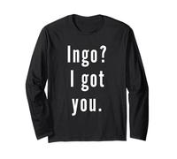 Ingo? Te tengo. Manga Larga