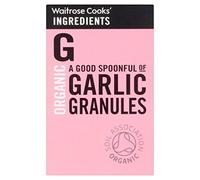 Ingredientes Orgánica Ajo Granulado Waitrose 65g Cooks '