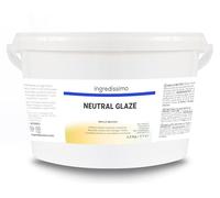 INGREDISSIMO - brillo neutro para repostería 3,5 kg - textura cremosa de aplicación directa - gel líquido gelificante y espesante - sin sabor - sin gluten - sin azúcar añadido