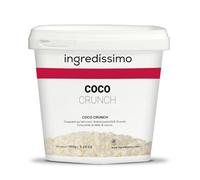 Ingredíssimo - Coco Liofilizado Crunch Leche de Coco 100g | Fruta Seca Troceada (2-10mm) | Sin Gluten | Topping y Snack