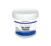 INGREDISSIMO Gelatina Soluble Caliente 200g - Texturizante Natural, Sin Gluten, Ideal para Mousses y Espumas - Gelificante y Espesante - Sin Sabor