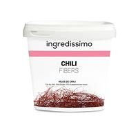 INGREDISSIMO - Hilos de Chilli, 45 g, Decoración y Topping, para Recetas Dulces y Saladas, Producto Vegano, sin Gluten y sin Azúcar Añadido, Decoración Comida, Olor y Sabor a Chili