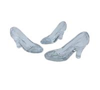 Ingrosso e Risparmio 3 zapatillas de cristal transparente cristal princesa niña bautizo tema Disney cumpleaños gadget fin fiesta confirmación comunión original barato (grande)