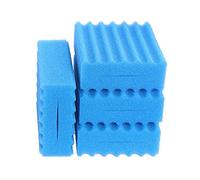 INGVIEE 4 Unidades Compatible Azul Grueso Esponja de Filtro para Sunsun CBF-350 CBF-350B CBF-350C CBF-550 Filtro