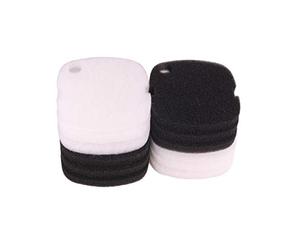 INGVIEE Compatible 6X Espuma Filtrante Biológica y 6X Almohadillas Filtrantes para Tetratec Tetra EX1200 EX1500