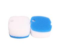 INGVIEE Compatible Esponja de Filtro Almohadillas Filtrantes para Sunsun HW 302/505A (6X Blanco, 2X Azul)