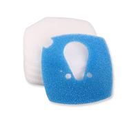 INGVIEE Compatible Esponja de Prefiltración y Almohadillas Filtrantes para Eheim Professionel 3 2080 2180 y 1200XL 1200XLT (4X Blanco, 1x Azul)