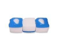 INGVIEE Compatible Esponja de Prefiltración y Almohadillas Filtrantes para Eheim Professionel 3 250/350/600 2071/2073/2075 y Pro 3e 350 2074 (12x Blanco, 3X Azul)