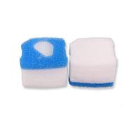 INGVIEE Compatible Esponja de Prefiltración y Almohadillas Filtrantes para Eheim Professionel 3 250/350/600 2071/2073/2075 y Pro 3e 350 2074 (8X Blanco, 2X Azul)