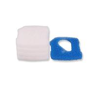 INGVIEE Compatible Esponja de Prefiltración y Almohadillas Filtrantes para Eheim Professionel 3 250/350/600 2071/2073/2075 y Pro 3e 350 2074 (4X Blanco, 1x Azul)