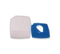 INGVIEE Compatible Esponja de Prefiltración y Almohadillas Filtrantes para Eheim Professionel 3e 450 700 600T 2076 2078 (4X Blanco, 1x Azul)