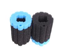 INGVIEE Compatible Esponja de Repuesto para Oase BioPress 4000/5000 (4X Negro Grueso, 2X Azul Fino)