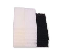 INGVIEE Compatible Paquete de Valor para Fluval U3 Filtro (6X Espuma, 6X Espuma de Carbón Activo, 6X Almohadillas de Poliéster)