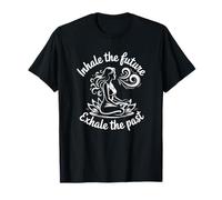 Inhala el Futuro Exhala el Pasado - Yoga Divertido Camiseta