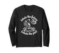 Inhala el Futuro Exhala el Pasado - Yoga Divertido Manga Larga