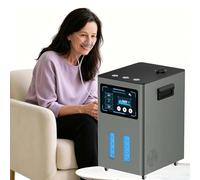 Inhalador De Hidrógeno Con Generador De H2, Inhalación Simultánea De Tres Puertos, Producción De Hidrógeno Puro Al 99,99% Mediante Ionizador Spe/Pem, Alta Eficiencia