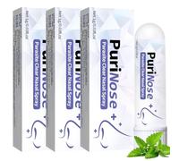 Inhalador de purinosa, spray nasal de purinosa, contiene extracto de granada y extracto de melón amargo, pimienta negra, limpia tu nariz y disfruta del aire fresco (3 unidades)