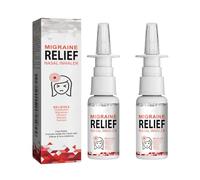 Inhalador Nasal para Aliviar La Migraña para Dolores de Cabeza,Sprays Complejo Antiestrés,Anti Stress Spray,Alivio Del Estrés y La Ansiedad Spray,Alivio Natural para el Estrés Sprays
