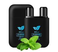 Inhalador nasal refrescante, difusor de aromaterapia, refrescante para respirar con sensación fresca, aumento de energía con barra de aroma rápido, ayuda de bienestar para mantenerse alerta durante