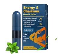Inhalador Nasal,Stick Nasal De 2 ml Con Efecto Acondicionador | Inhalador Refrescante - Para Hombres Mejora De La Claridad Concentración Fuerza Vitalidad Bienestar
