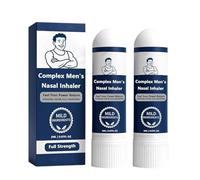 Inhalador Surfgow, Surfgow Vital Nose Stick, inhalador nasal complejo para hombres, inhalador nasal natural en barra, restaura la energía y la vitalidad de los hombres (2pcs)