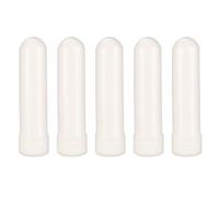 Inhaladores Nasales Vacíos Recargables 5 Piezas de Plástico Blanco