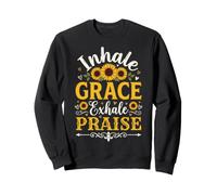 Inhale Grace Exhale Praise Sudadera