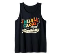 Inhale Tacos Exhale Negatividad - Taco Lover Cinco de Mayo Camiseta sin Mangas