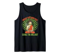 Inhale The Good Shit. Exhale The Bullshit. Zen Fumar Camiseta sin Mangas