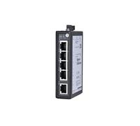 InHand Networks ISE5005D Switch Ethernet Industrial 5 Puertos Gigabit, Conmutador de Red No Gestionable Carril DIN, Ultracompacto 24mm, -40°C a +75°C, Certificado CE/UL (Bornera Incluida)