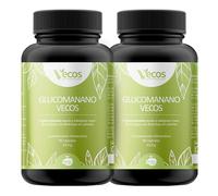 Inhibidor del Apetito y la Ansiedad | Glucomanano | 90 Cápsulas | Ayuda a Mantener los Niveles Normales de Azúcar en Sangre | Efecto Saciante | Complemento Alimenticio
