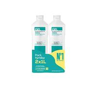 Inibsa Gel de Ducha Dermatológico Hidratante, para Piel y Cabello, 2x1L | Pack Ahorro, Mejora la Hidratación para Piel Suave y Lisa, Con Colágeno y Lipoproteínas Naturales, Apto Uso Diario, pH 5.5