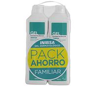 Inibsa Gel de Ducha Dermatológico Hidratante, para Piel y Cabello, 4x1L | Pack Ahorro, Mejora la Hidratación para Piel Suave y Lisa, Con Colágeno y Lipoproteínas Naturales, Apto Uso Diario, pH 5.5