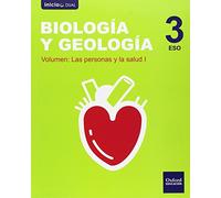 Inicia Biología y Geología Serie Nácar 3.º ESO. Libro del alumno Tres Volumenes