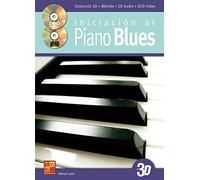 Iniciación al piano blues en 3D - 1 Libro + 1 CD + 1 DVD