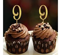 Inicial O Cupcake Toppers Monograma de una sola letra para bodas, compromisos, fiestas, regalos de playa, corona floral personalizada, 26 letras, regalos de compromiso, 6 unidades