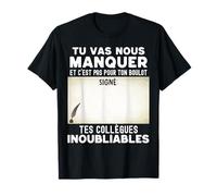 Iniciar Colega Firma Todos Te vamos a extrañar Camiseta