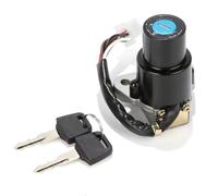 Iniciar Compatible Con Para KLR650 Para KLR Para 650 1987-2007 Bloqueo Del Interruptor Encendido Motocicleta Con Juego Llaves Cerradura Puerta Eléctrica 6 Cables